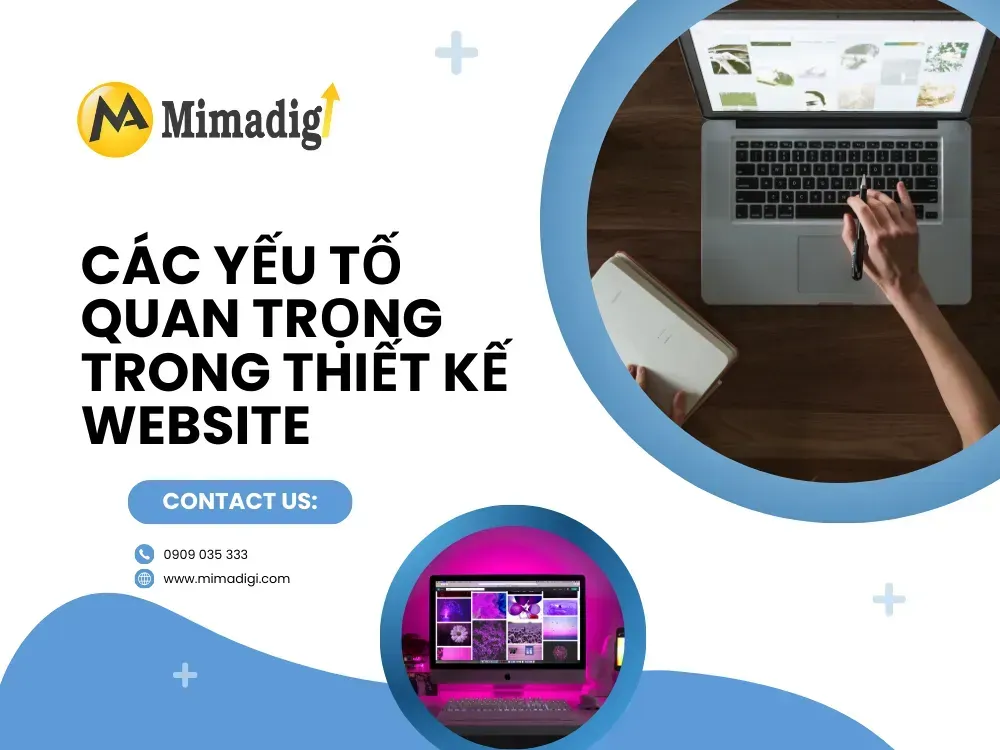 Các yếu tố quan trọng trong thiết kế website bán dụng cụ sửa xe tại mima