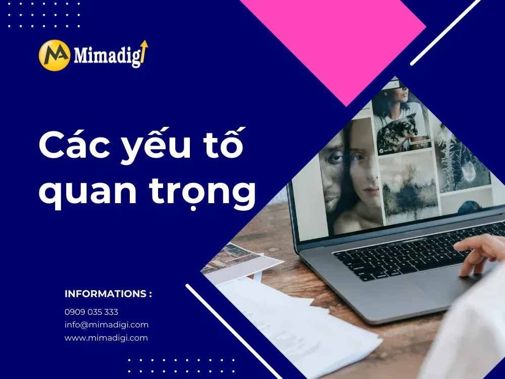 Các yếu tố quan trọng trong thiết kế website bán xe nâng điện tại mima