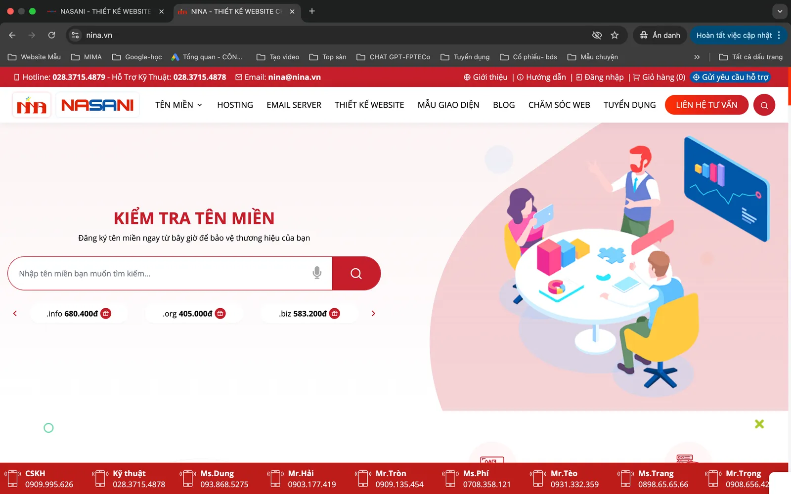 Review Công Ty TNHH Công Nghệ Phần Mềm NASANI – Kế Thừa NINA