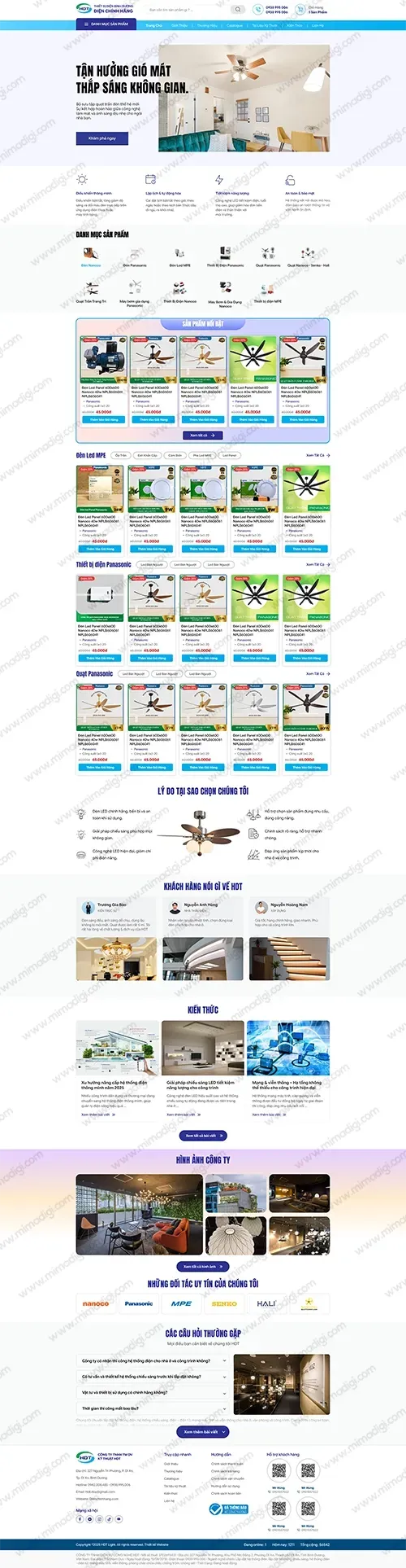 MIMA Technical Website Design – HDT Project