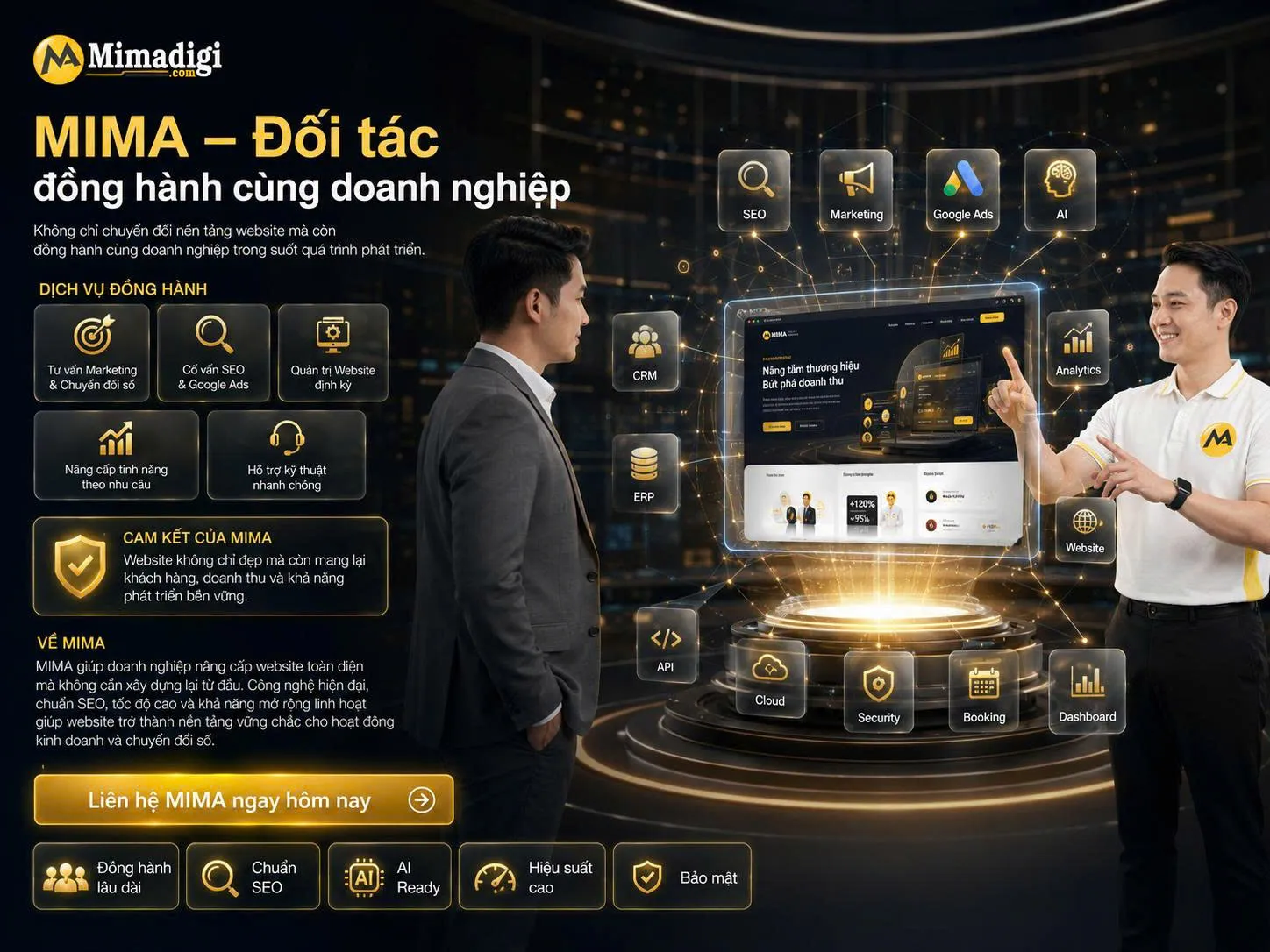 MIMA – Đối tác đồng hành cùng doanh nghiệp