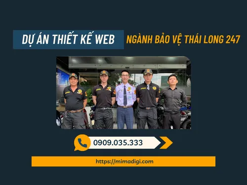 Thai Long 247 Security Industry Web Design Project