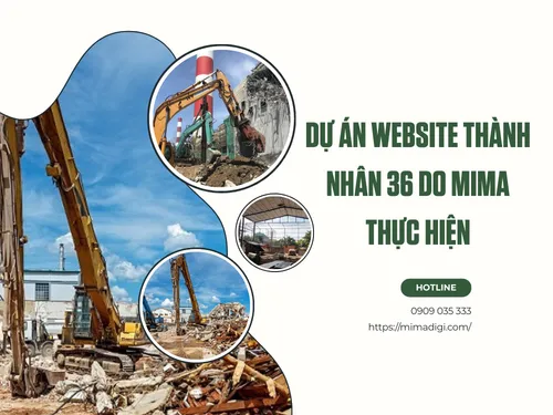 Thanh Nhan 36 Website Project by MIMA