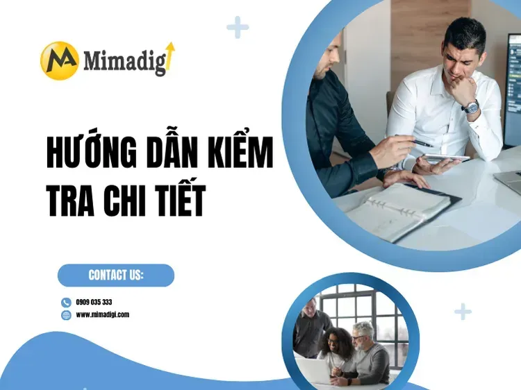 Hướng dẫn kiểm tra chi tiết tại mima