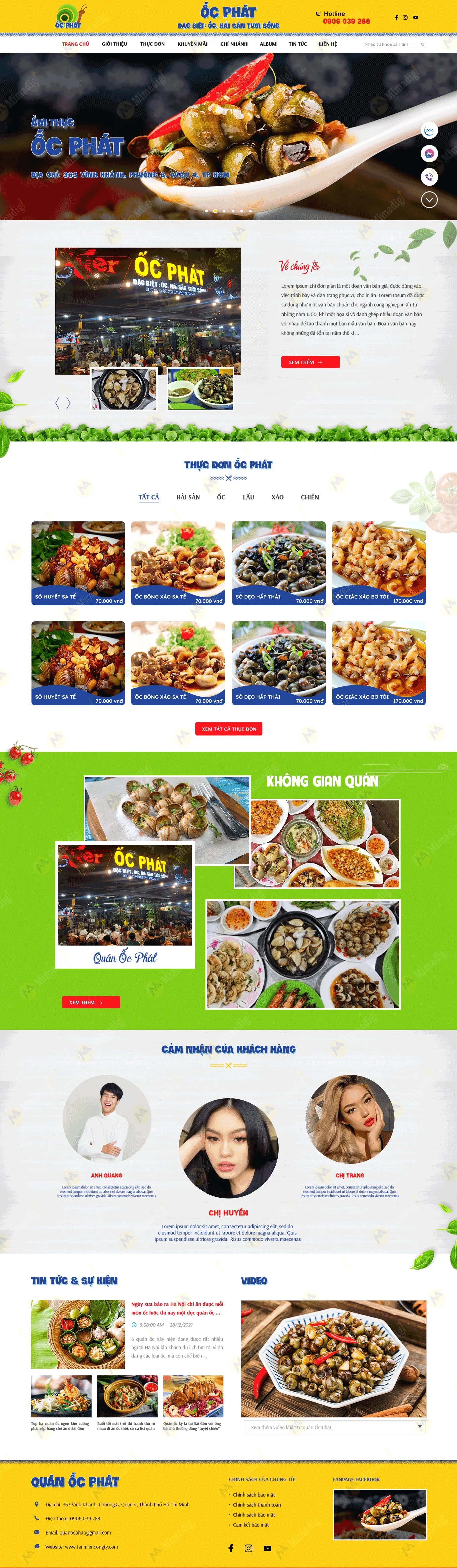 Ốc Phát – Sài Gòn's Delectable Fresh Snail Brand