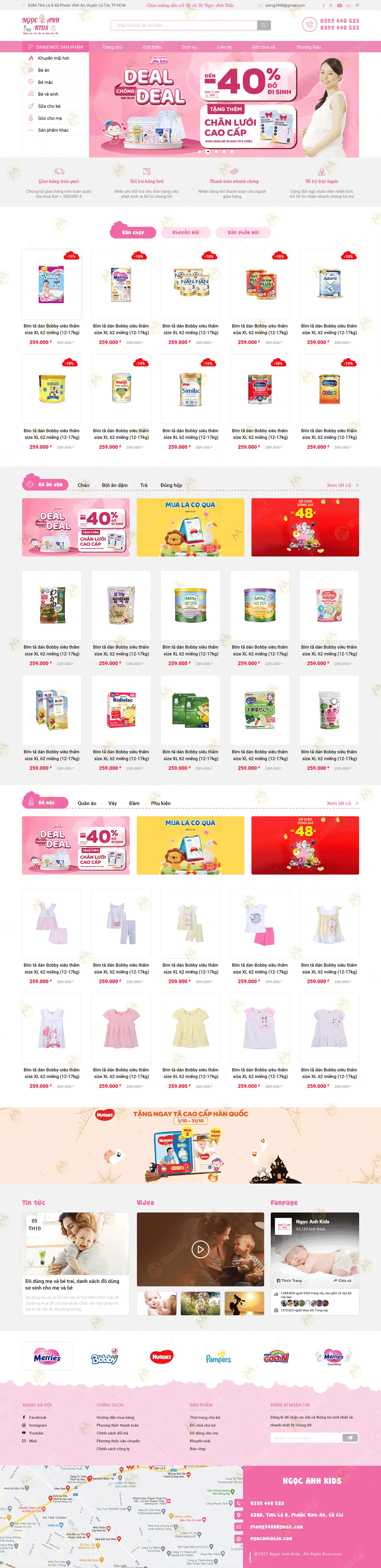 Ngoc Anh Kids – Love Dedicated to Your Baby