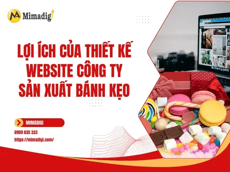 Website Design for a Confectionery Company