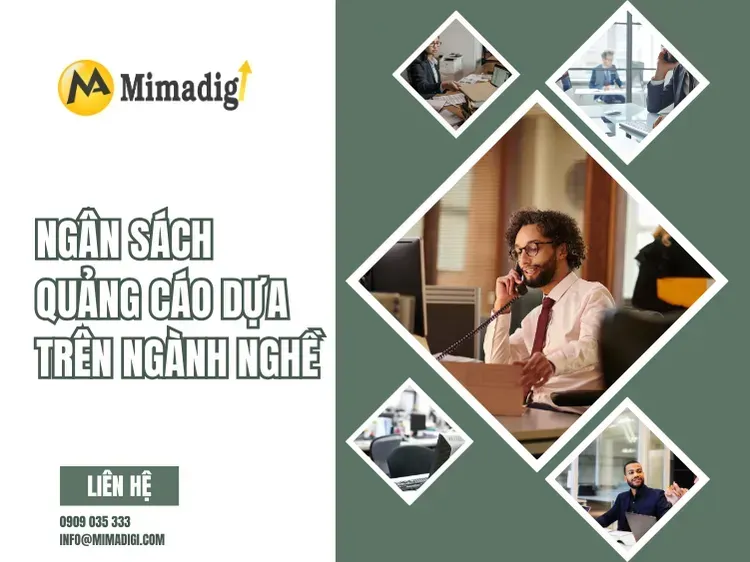 Ngân sách quảng cáo dựa trên ngành nghề tại mima