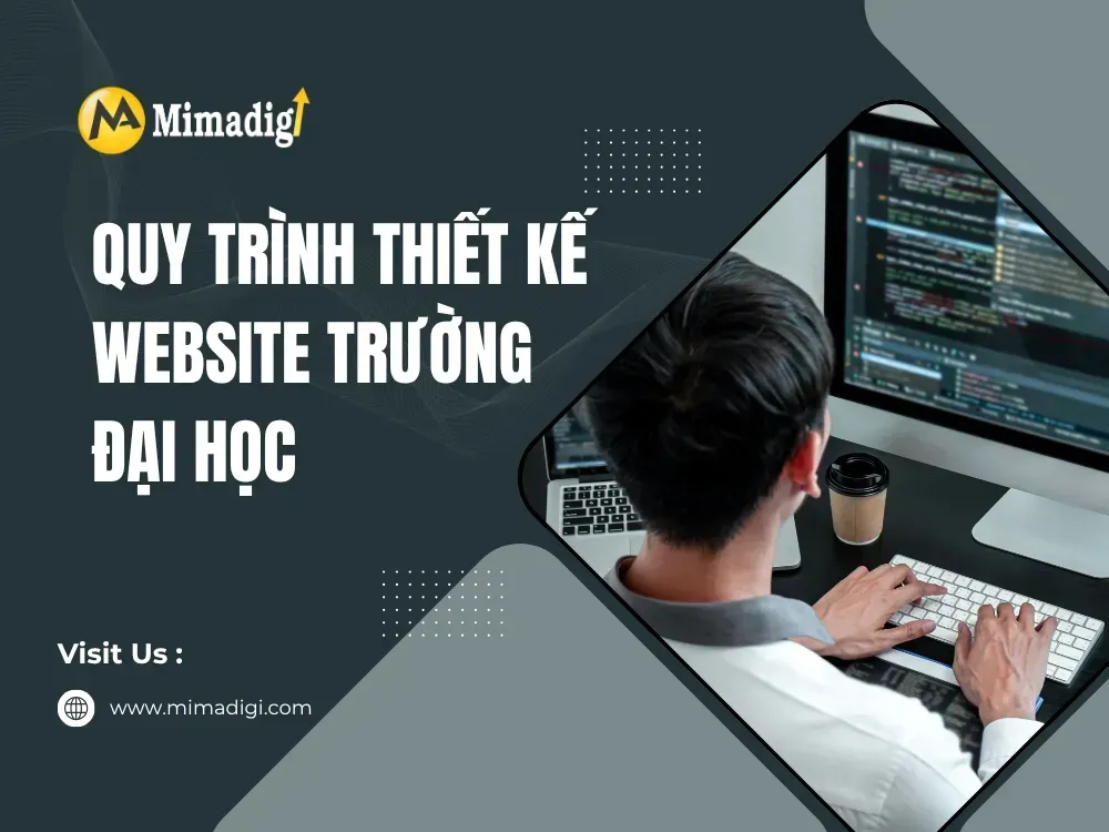 Quy trình thiết kế website trường đại học tại mima