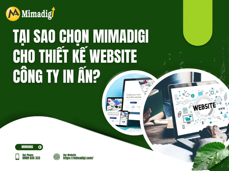 Tại Sao Chọn MIMADIGI Cho Thiết Kế Website Công Ty In Ấn? tại MIMA