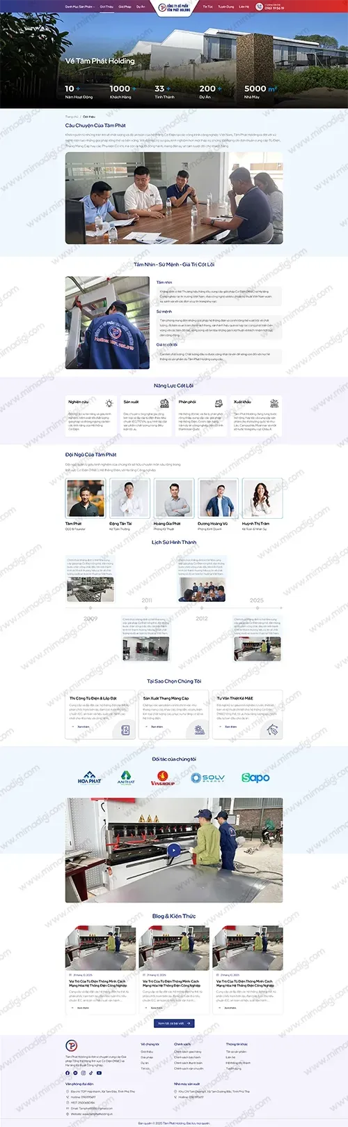 Cooperation with MIMA – TAM PHAT HOLDING Elevating Production Brand
