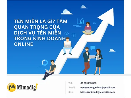 Tên miền là gì? Tầm quan trọng của tên miền trong kinh doanh online TẠI MIMADIGI