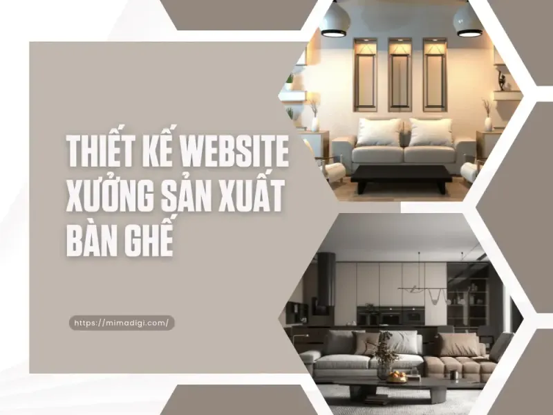 Website Design for Furniture Manufacturing Factory