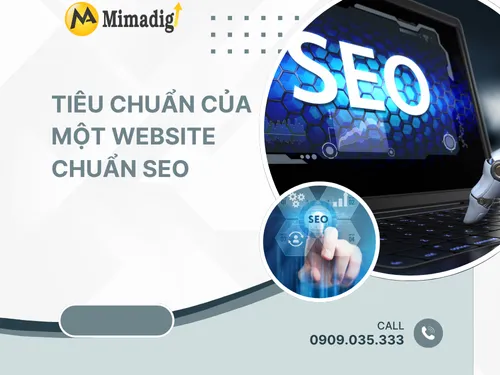 Thiết kế website chuẩn SEO top Google MIMA