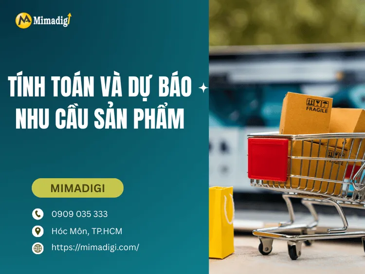 Tính Toán Và Dự Báo Nhu Cầu Sản Phẩm tại MIMA