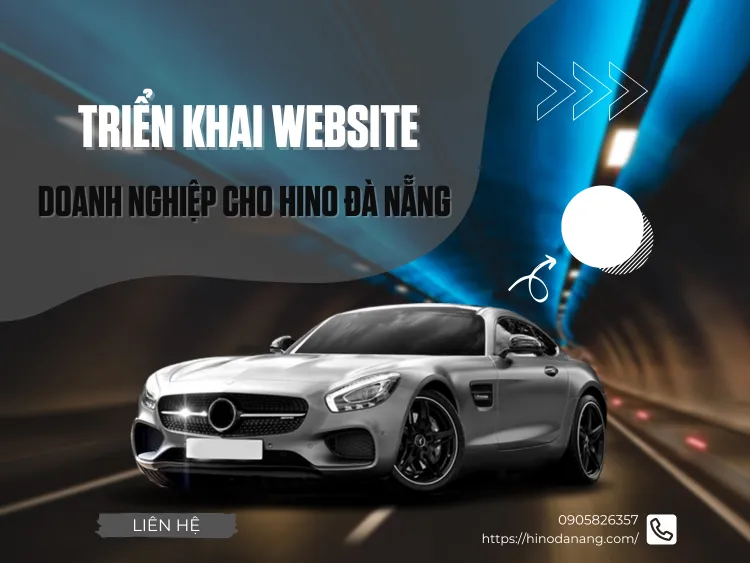 Corporate Website Deployment for Hino Da Nang