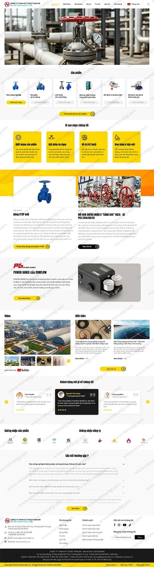 Industrial Valves Conflow Nam An
