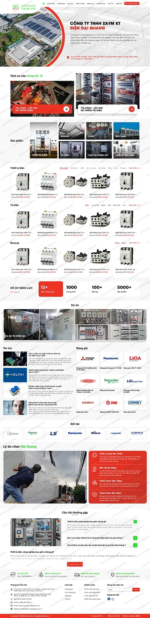 Advanced Technology Project from Dai Quang Electrical Equipment