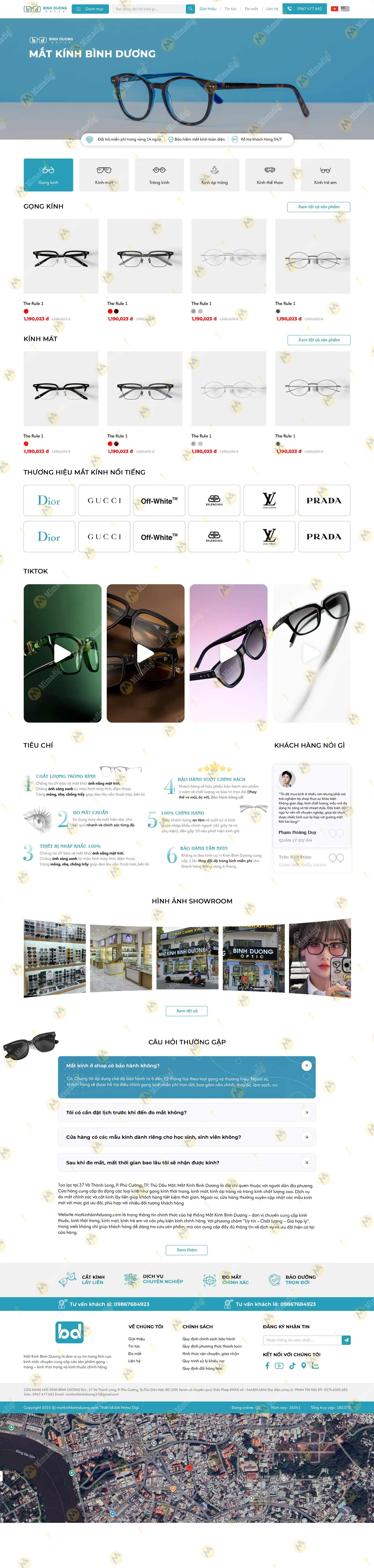 Binh Duong Eyeglasses – Bright Eyes, Clear Vision