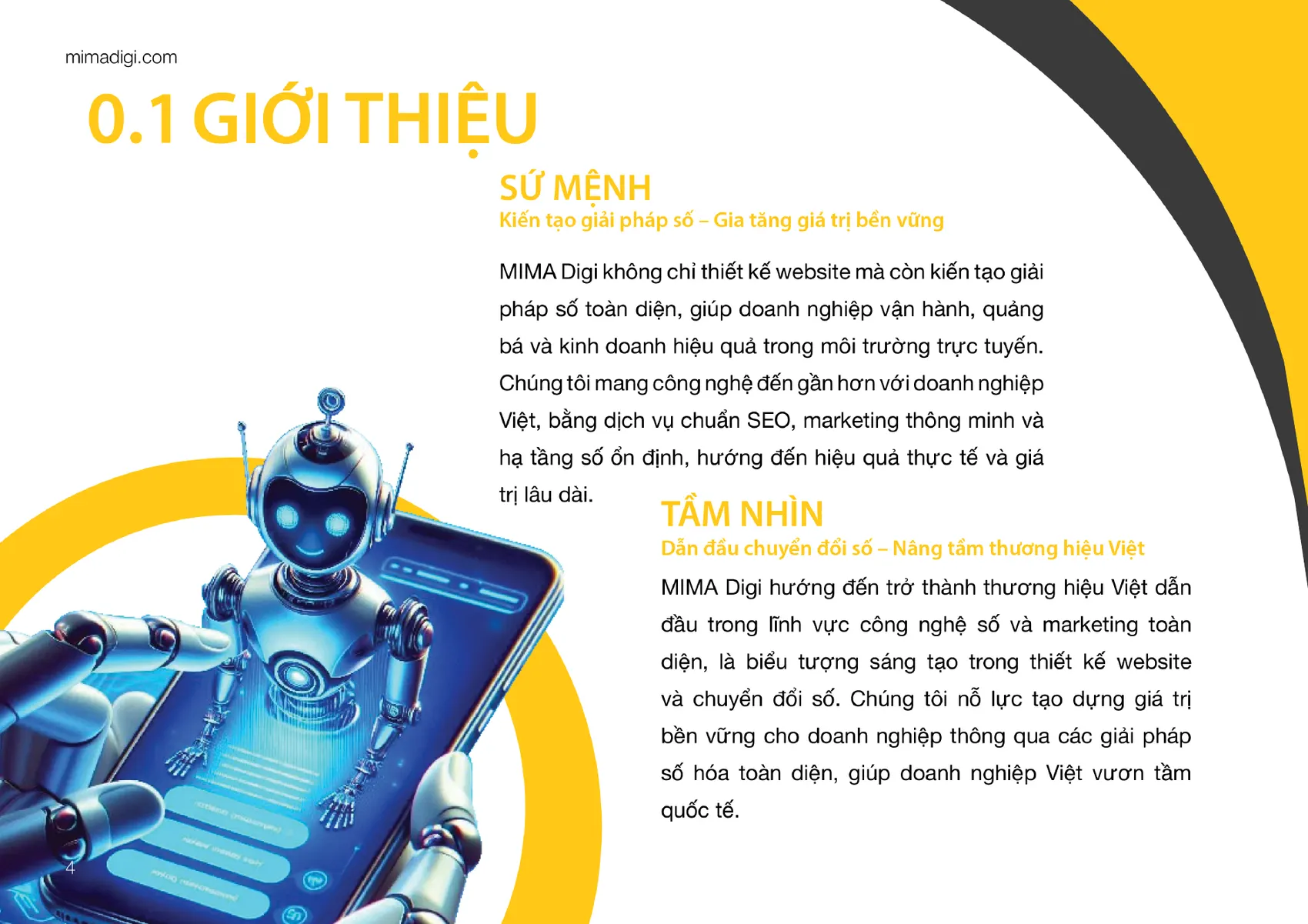 MIMA company profile — page 4