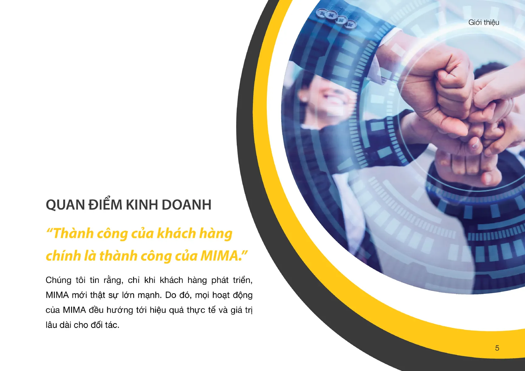 MIMA company profile — page 5